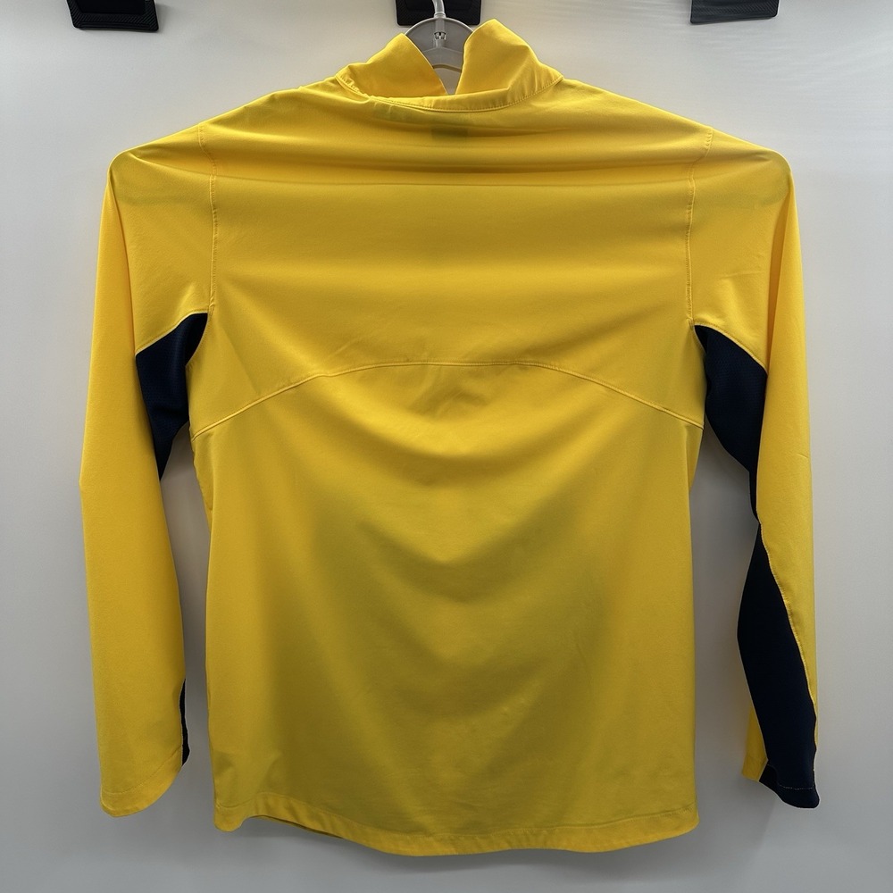 Air Jordan Marquette Golden Full Zip-Up Sideline Jacket Mens Large Dri-FIT‎ Gold - Picture 4 of 13